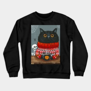 Waiting For Halloween Crewneck Sweatshirt